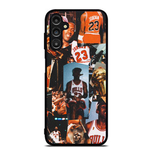 MICHAEL JORDAN RETRO COLLAGE Samsung Galaxy A14 Case Cover