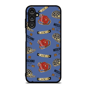 MOSCHINO BEAR COUTURE PATTERN Samsung Galaxy A14 Case Cover