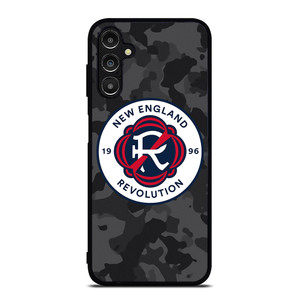 NEW ENGLAND REVOLUTION MLS BLACK CAMO Samsung Galaxy A14 Case Cover