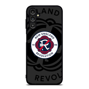 NEW ENGLAND REVOLUTION MLS BLACK Samsung Galaxy A14 Case Cover