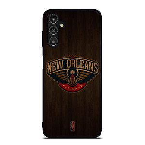 NEW ORLEANS PELICANS BASKETBALL COURT NBA Samsung Galaxy A14 Case Cover