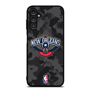 NEW ORLEANS PELICANS BLACK CAMO Samsung Galaxy A14 Case Cover
