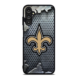 NEW ORLEANS SAINTS BROKEN METAL Samsung Galaxy A14 Case Cover