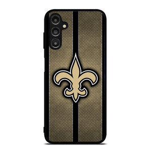 NEW ORLEANS SAINTS NFL METAL STRIPE Samsung Galaxy A14 Case Cover