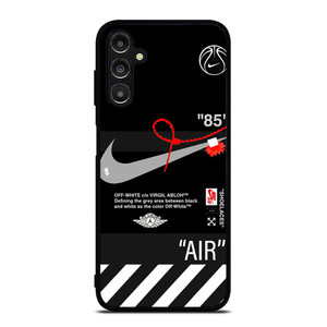 NIKE AIR JORDAN OFF WHITE STRIPES Samsung Galaxy A14 Case Cover