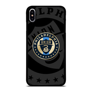 PHILADELPHIA UNION MLS BLACK iPhone XS Max Case Cover PHILADELPHIA UNION MLS BLACK iPhone XS Max Case Cover