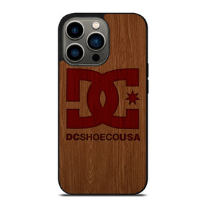 DC SHOES SKATEBOARD WOODEN LOGO iPhone 13 Pro Case Cover