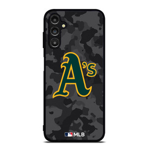 OAKLAND ATHLETICS BASEBALL BLACK CAMO Samsung Galaxy A14 Case Cover