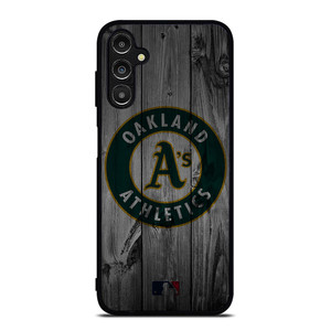 OAKLAND ATHLETICS BASEBALL MLB WOOD LOGO Samsung Galaxy A14 Case Cover