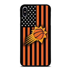 PHOENIX SUNS NBA USA FLAG iPhone XS Max Case Cover