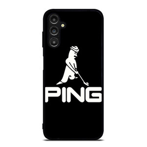 PING GOLF BLACK LOGO Samsung Galaxy A14 Case Cover