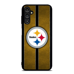PITTSBURGH STEELERS NFL METAL STRIPE Samsung Galaxy A14 Case Cover