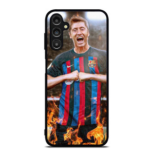 ROBERT LEWANDOWSKI FC BARCELONA Samsung Galaxy A14 Case Cover