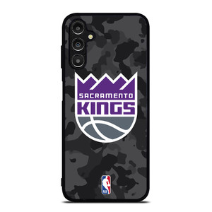 SACRAMENTO KINGS BLACK CAMO Samsung Galaxy A14 Case Cover