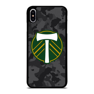 PORTLAND TIMBERS MLS BLACK CAMO iPhone XS Max Case Cover