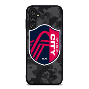 SAINT LOUIS CITY MLS BLACK CAMO Samsung Galaxy A14 Case Cover