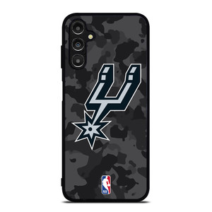 SAN ANTONIO SPURS BLACK CAMO Samsung Galaxy A14 Case Cover