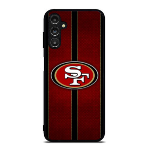 SAN FRANCISCO 49ERS NFL METAL STRIPE Samsung Galaxy A14 Case Cover
