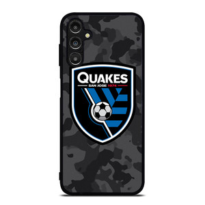 SAN JOSE EARTHQUAKES MLS BLACK CAMO Samsung Galaxy A14 Case Cover