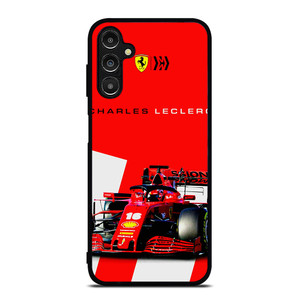 SCUDERIA FERRARI CHARLES LECLERC F1 Samsung Galaxy A14 Case Cover