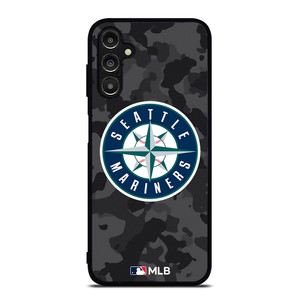 SEATTLE MARINERS BASEBALL BLACK CAMO Samsung Galaxy A14 Case Cover