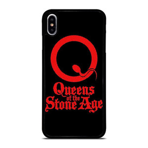 QUEENS OF THE STONE AGE ROCK BAND LOGO iPhone XS Max Case Cover QUEENS OF THE STONE AGE ROCK BAND LOGO iPhone XS Max Case Cover