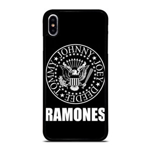 RAMONES ROCK BAND LOGO iPhone XS Max Case Cover RAMONES ROCK BAND LOGO iPhone XS Max Case Cover