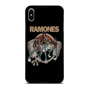 RAMONES ROCK BAND ROAD TO RUIN iPhone XS Max Case Cover RAMONES ROCK BAND ROAD TO RUIN iPhone XS Max Case Cover
