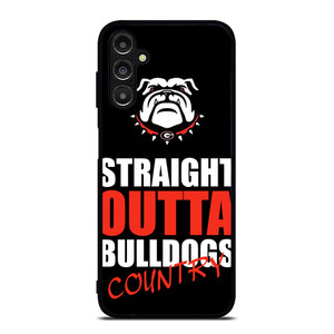 STRAIGHT OUTTA GEORGIA BULLDOGS Samsung Galaxy A14 Case Cover