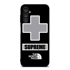 SUPREME X THE NORTH FACE GREY Samsung Galaxy A14 Case Cover
