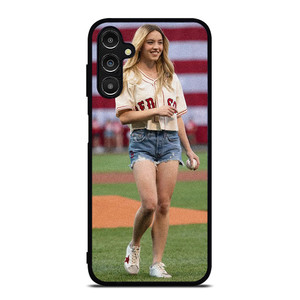 SYDNEY SWEENEY BOSTON RED SOX Samsung Galaxy A14 Case Cover