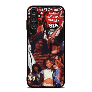 SZA SINGER COLLAGE Samsung Galaxy A14 Case Cover SZA SINGER COLLAGE Samsung Galaxy A14 Case Cover
