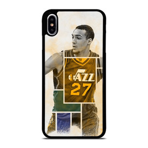 RUDY GOBERT UTAH JAZZ 2 iPhone XS Max Case Cover RUDY GOBERT UTAH JAZZ 2 iPhone XS Max Case Cover