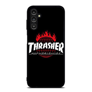 THRASHER HUF WORLDWIDE LOGO Samsung Galaxy A14 Case Cover
