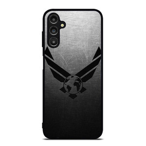 USAF UNITED STATES AIR FORCES LOGO METAL Samsung Galaxy A14 Case Cover