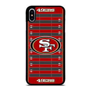SAN FRANCISCO 49ERS FOOTBALL FIELD iPhone XS Max Case Cover SAN FRANCISCO 49ERS FOOTBALL FIELD iPhone XS Max Case Cover