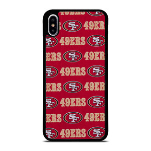 SAN FRANCISCO 49ERS PATTERN iPhone XS Max Case Cover