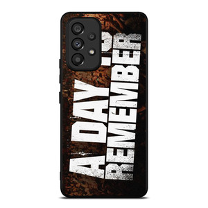 A DAY TO REMEMBER ROCK BAND LOGO 2 Samsung Galaxy A53 Case Cover A DAY TO REMEMBER ROCK BAND LOGO 2 Samsung Galaxy A53 Case Cover