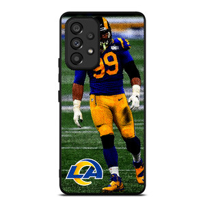 AARON DONALD 99 LOS ANGELES RAMS NFL FOOTBALL 2 Samsung Galaxy A53 Case Cover AARON DONALD 99 LOS ANGELES RAMS NFL FOOTBALL 2 Samsung Galaxy A53 Case Cover