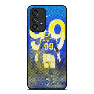 AARON DONALD 99 LOS ANGELES RAMS NFL FOOTBALL Samsung Galaxy A53 Case Cover AARON DONALD 99 LOS ANGELES RAMS NFL FOOTBALL Samsung Galaxy A53 Case Cover