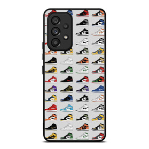 AIR JORDAN SHOES COLLAGE Samsung Galaxy A53 Case Cover