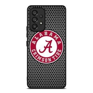 ALABAMA CRIMSON TIDE FOOTBALL METAL Samsung Galaxy A53 Case Cover ALABAMA CRIMSON TIDE FOOTBALL METAL Samsung Galaxy A53 Case Cover