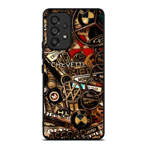 ALL CARS METAL LOGO Samsung Galaxy A53 Case Cover
