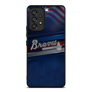 ATLANTA BRAVES MLB LOGO Samsung Galaxy A53 Case Cover ATLANTA BRAVES MLB LOGO Samsung Galaxy A53 Case Cover