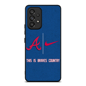 ATLANTA BRAVES NIKE MLB BASEBALL Samsung Galaxy A53 Case Cover ATLANTA BRAVES NIKE MLB BASEBALL Samsung Galaxy A53 Case Cover