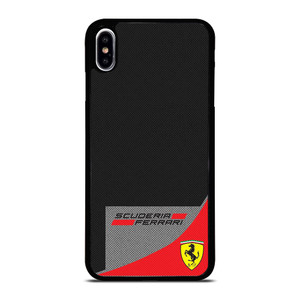 SCUDERIA FERRARI CARBON iPhone XS Max Case Cover