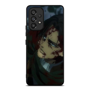 ATTACK ON TITAN LEVI ACKERMAN FIGHT Samsung Galaxy A53 Case Cover ATTACK ON TITAN LEVI ACKERMAN FIGHT Samsung Galaxy A53 Case Cover