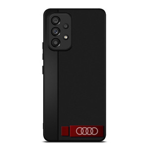 AUDI CAR CARBON LOGO Samsung Galaxy A53 Case Cover AUDI CAR CARBON LOGO Samsung Galaxy A53 Case Cover