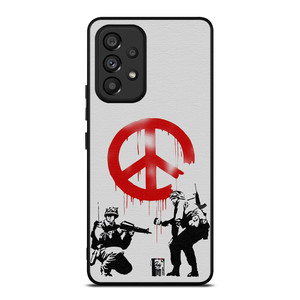 BANKSY ART PEACE Samsung Galaxy A53 Case Cover