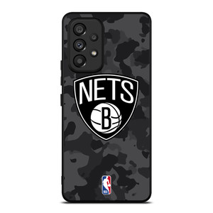 BROOKLYN NETS BLACK CAMO Samsung Galaxy A53 Case Cover